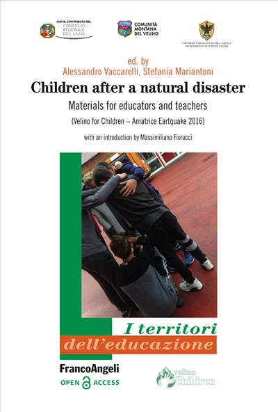 Children after a Natural disaster.