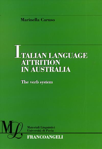 Italian language attrition in Australia.