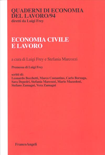 Economia civile e lavoro