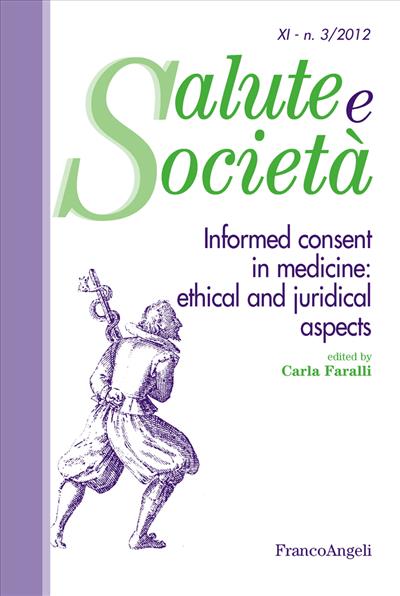 Informed consent in medicine: ethical and juridical aspects