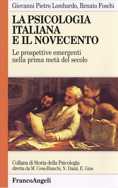 La psicologia italiana e il novecento.