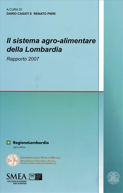 Il sistema agro-alimentare della Lombardia