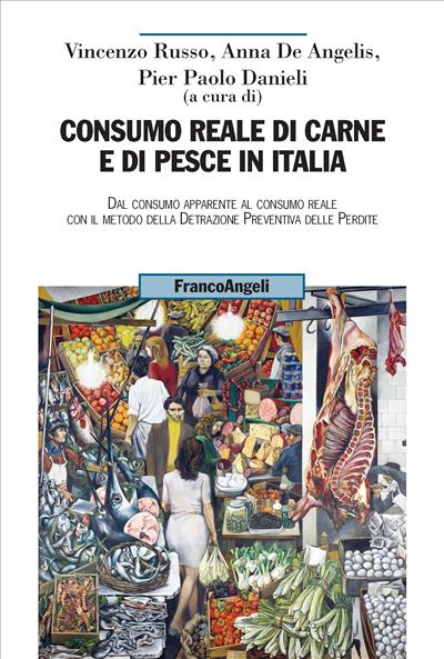 Consumo reale di carne e di pesce in Italia.