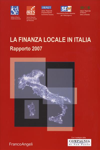 La  finanza locale in Italia