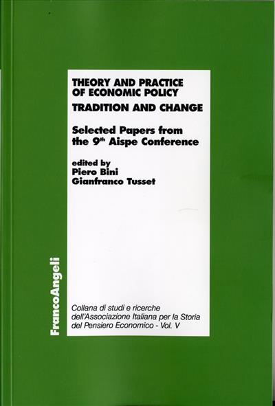 Theory and practice of economic policy.