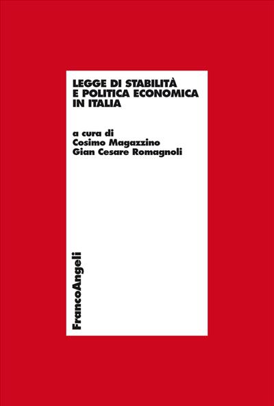 Legge di stabilità e politica economica in Italia