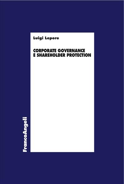Corporate governance e shareholder protection