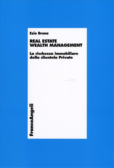 Real estate wealth management.
