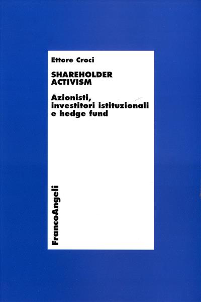 Shareholder activism.