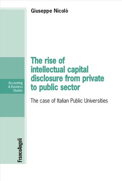 The rise of intellectual capital disclosure from private to public sector