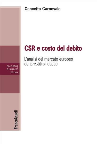 CSR e costo del debito