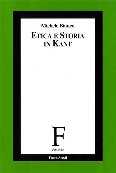 Etica e storia in Kant