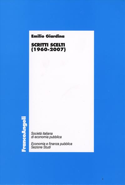 Scritti scelti (1960-2007)