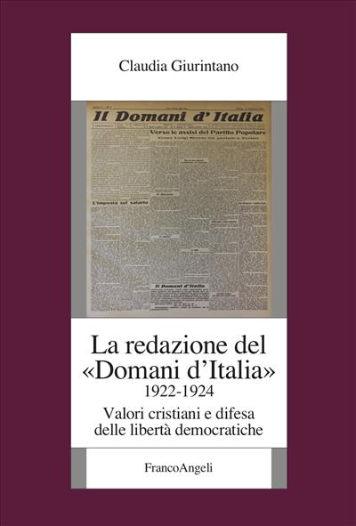 La redazione del "Domani d'Italia" (1922-1924)