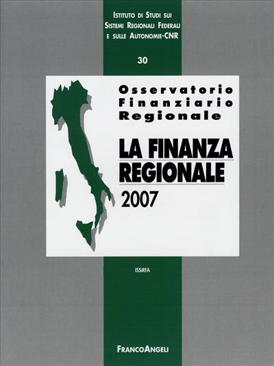 Osservatorio finanziario regionale/30