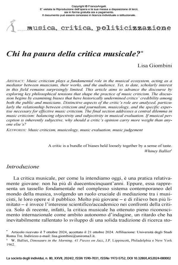 Anteprima articolo