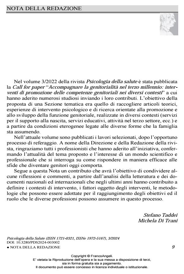 Anteprima articolo