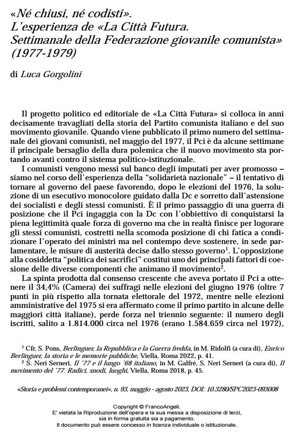 Anteprima articolo